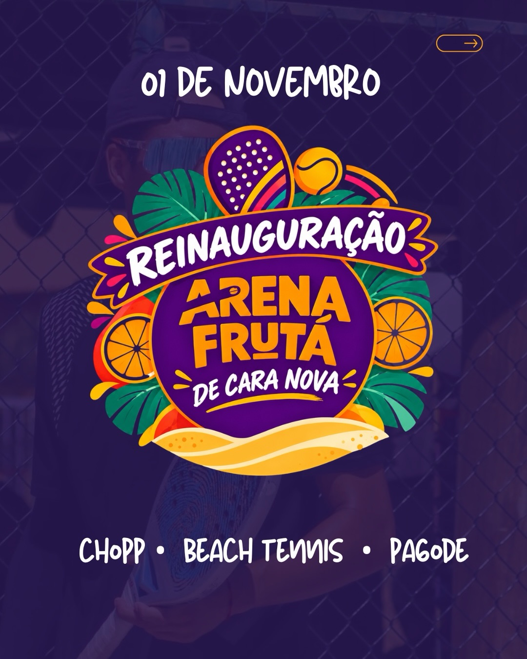 Reinauguração Arena Frutá