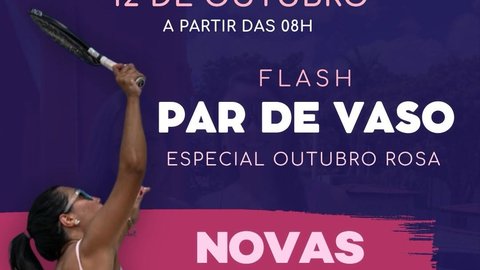 Flash Par de Vaso - Especial Outubro Rosa