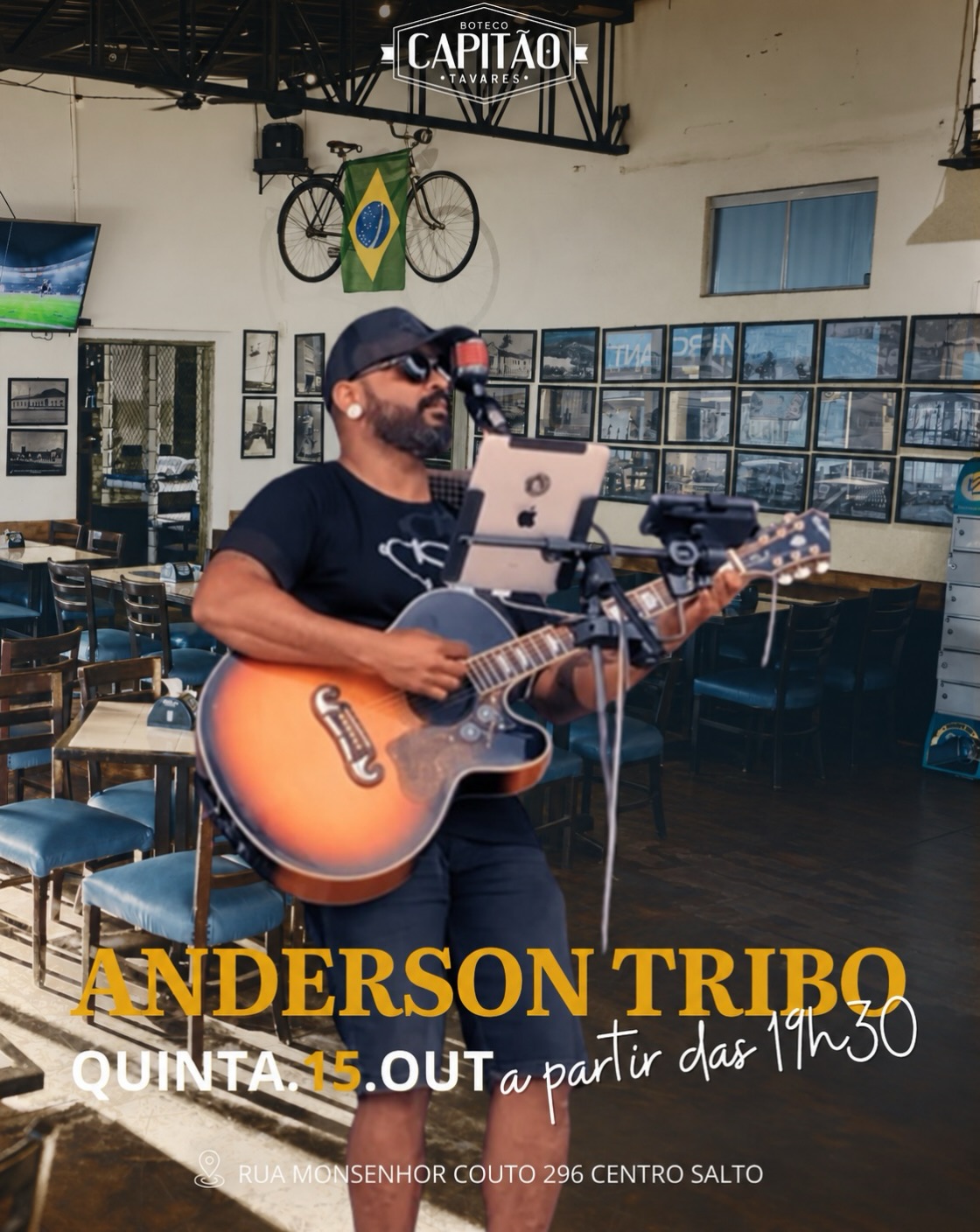 Anderson Tribo - Música ao vivo no Capitão Tavares