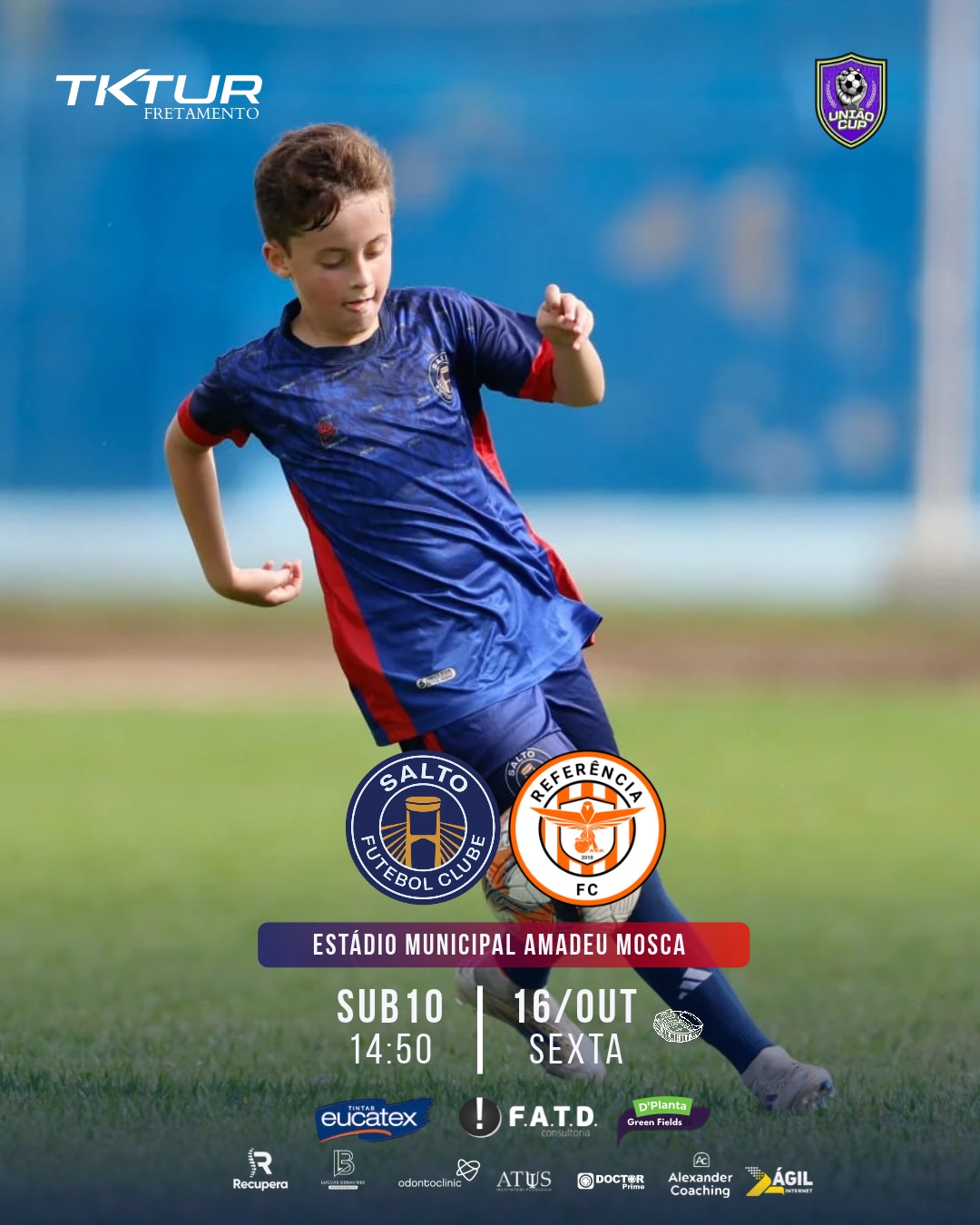 Mata-mata União Cup: Sub-10 vs Referência FC