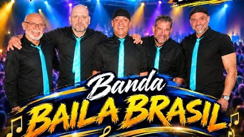 Baile na A.I.R.C.S. com Banda Baila Brasil